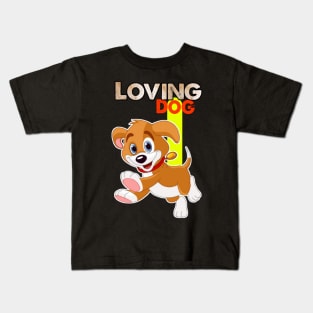 Loving Dog.Mug,Kids t-shirt, stickers, Hoodie, Men women Kids T-Shirt